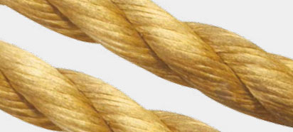 Uhmwpe mooring rope of 3-strand